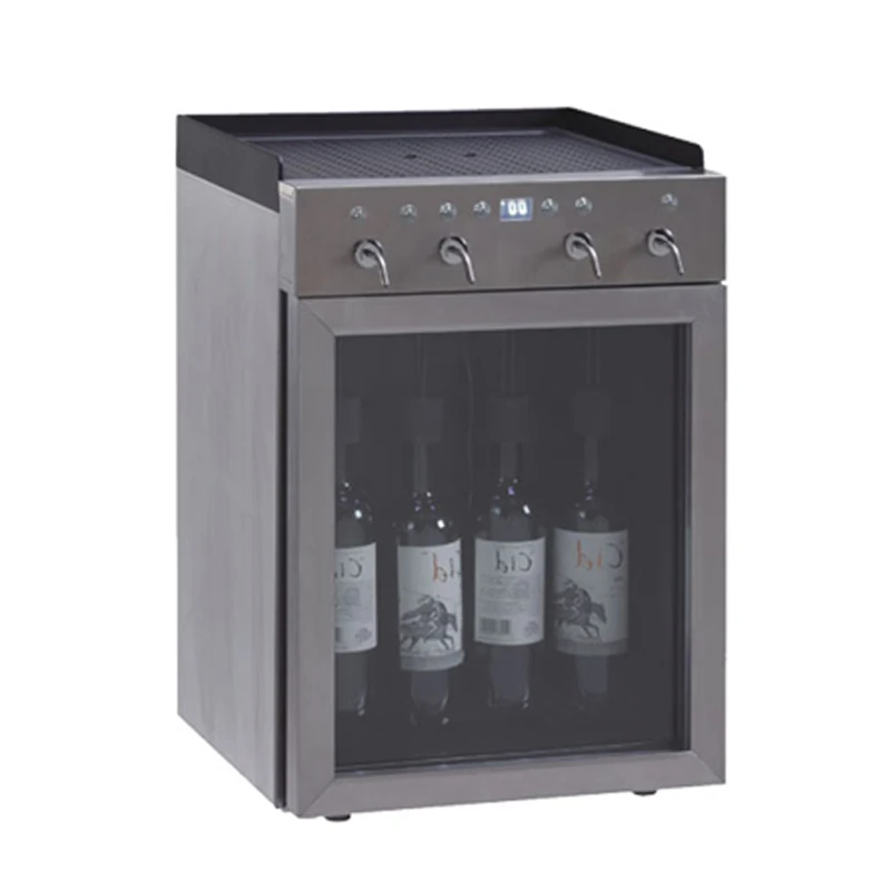 Электрический аргоновый газовый консервный охладитель вина 4 бутылки
