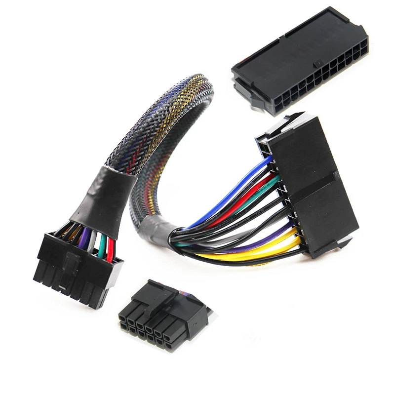 Блок питания ATX 24-контактный для 12-контактный блок основной силовой провод