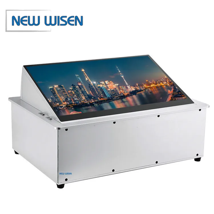 Hot Sale Motorized Lcd Monotir Lift Conference Room Equipment Lcd Monitor Lift LCD Flip Up Lift 15.6/17.3//18.5/21.5 Inch