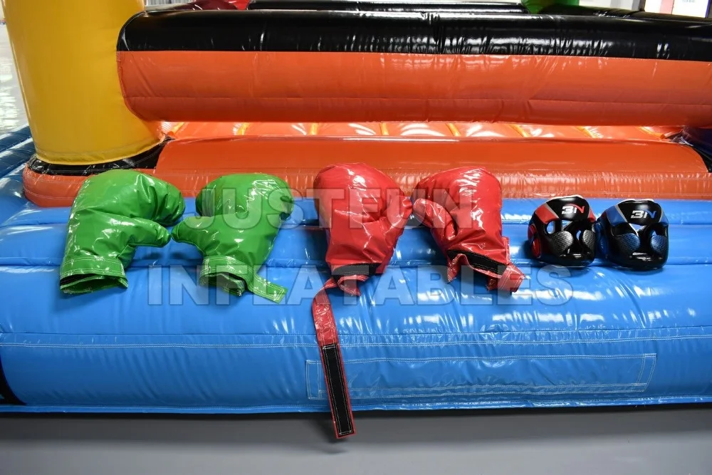indoor interactive inflatable wrestling ring sports games