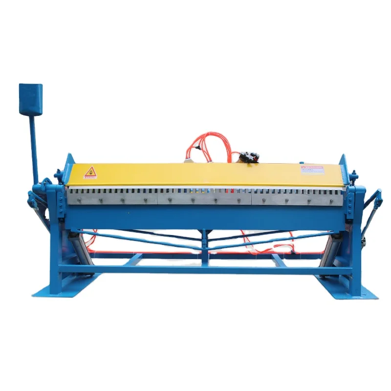 QTDF-1.5*2500 Galvanized Steel Pneumatic Sheet Press Brake TDF Folding Machine Air Duct Folder Machine on Sale
