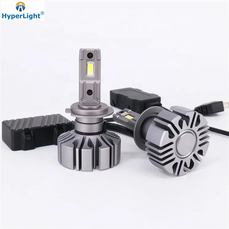 
HyperLight S5 H4 LED H7 H11 H8 HB4 H1 H3 9004 HB3 Auto Car Headlight Bulbs 60W 9006 Car Accessories 6500K led fog light 