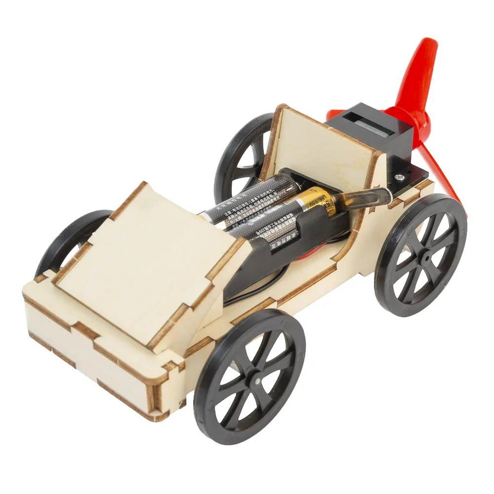 Wind Reaction Thrust DIY Racing Car Kids stem educational toys kids science experiment kits