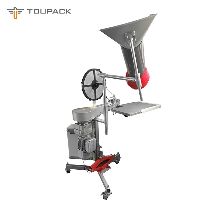 Multi-function Packaging Machines Semi-Automatic Net Packaging Machine For Ginger Potatoes Citrus Fruits And Other Net Bag