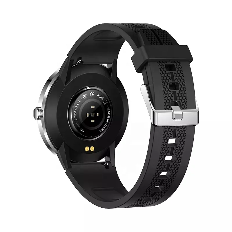 1.32 inch Super Thin Body Reloj Smart Watches Qwatch Pro APP T6 Blood Pressure Smartwatch SMS Reminder