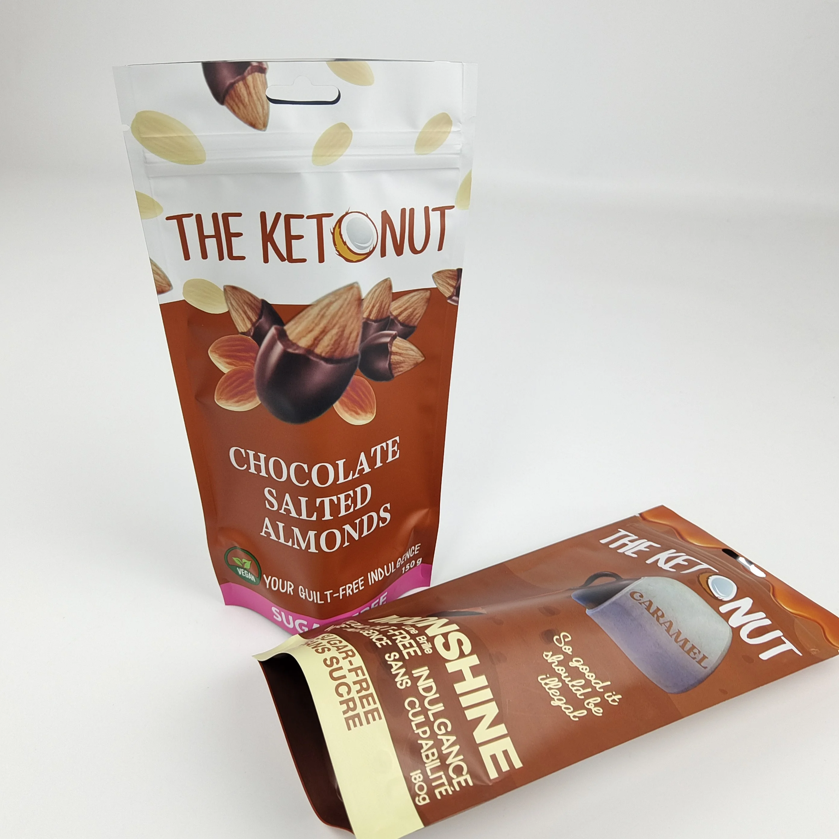 Пакеты с принтом пригодные для повторного использования пищевых