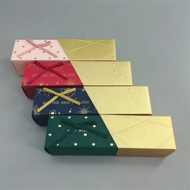 Various Specifications Luxury Packaging Gift Card Box Designed Shape Lipstick Tubular Perfume Cheap Folding Paper Box Shipping