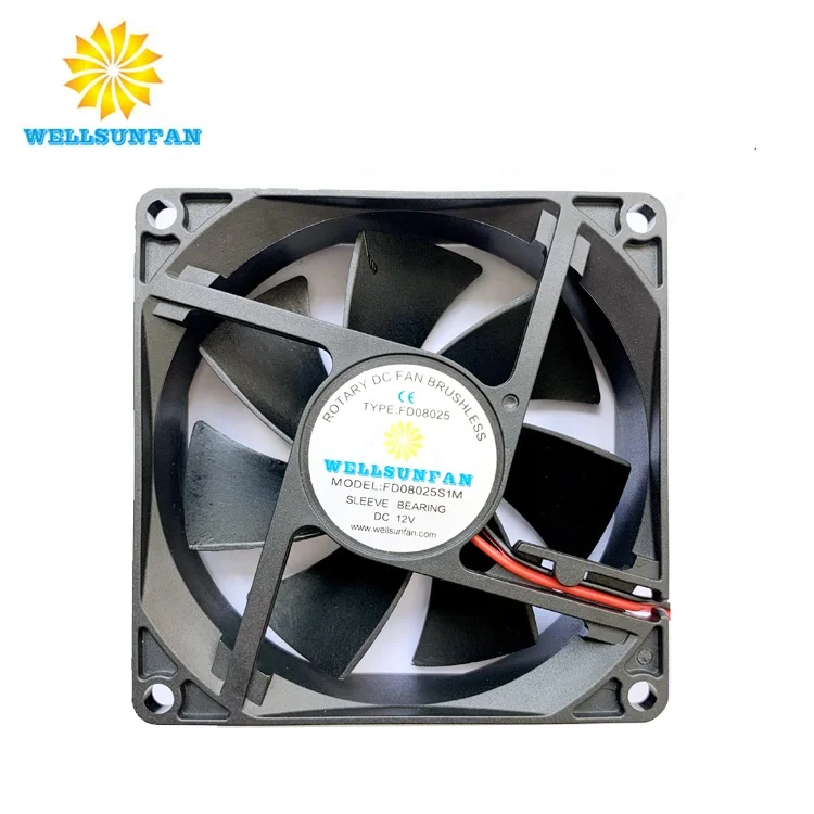 Оптовая продажа с завода WellSunFan охлаждающий вентилятор для автомобиля 8025 80