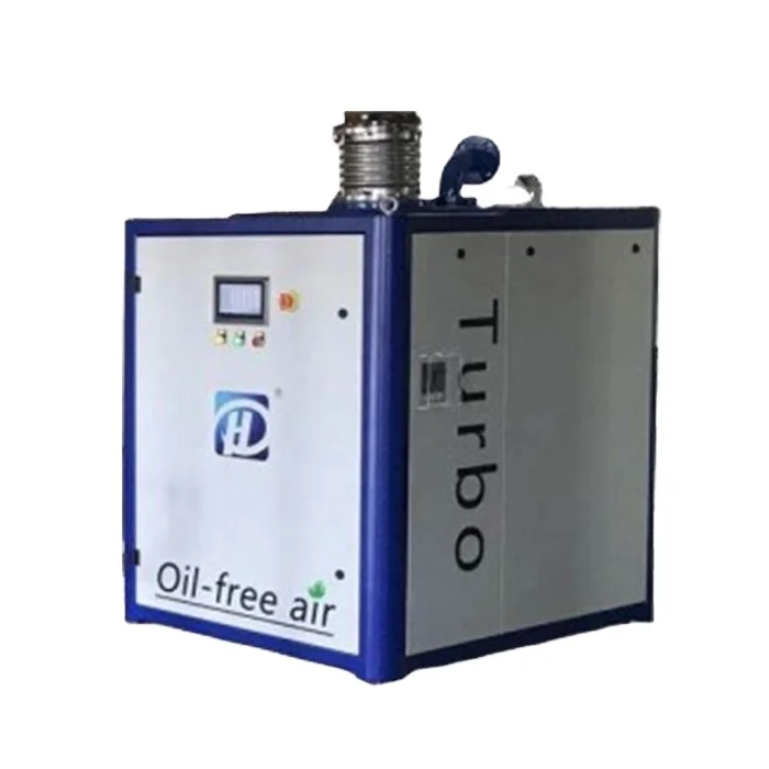 Best Sell Automatic operation Oil Free High-Speed Air Suspension Cement Industry HKB Series Low Noise Turbo Blower