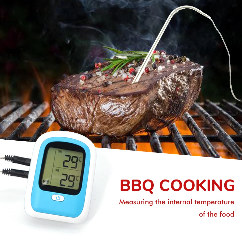 
instant read lcd digital milk candy kitchen cooking food meat grill smoker food probe thermometer 