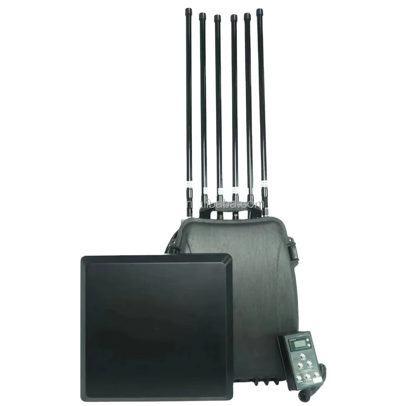 Low price utra long range 320W 1.5km backpack drone UAV detector with antenna