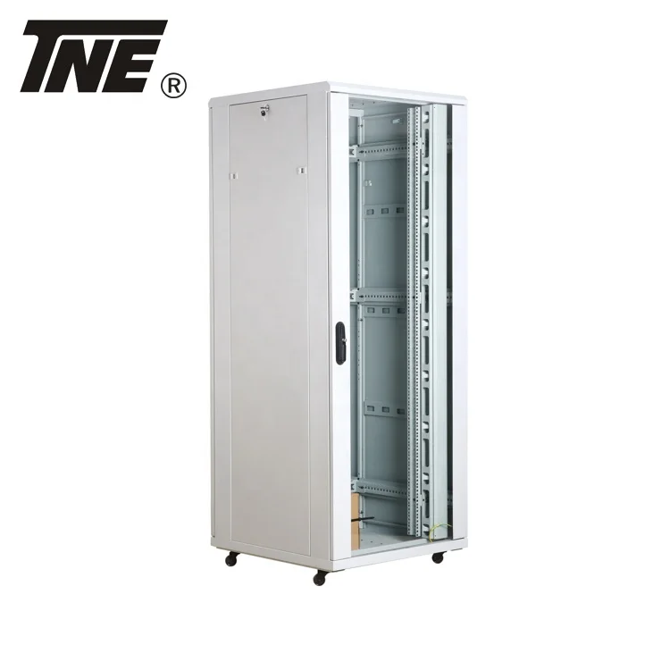 Server rack for UPS equipment network cabinet with glass door economic type