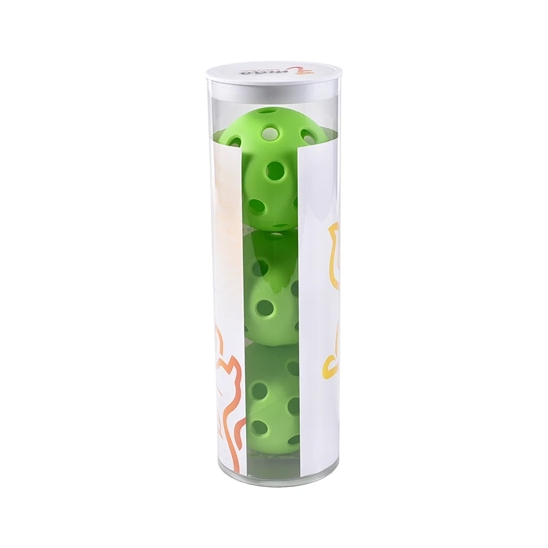 USAPA Pickleball Factory Indoor Pickleball Balls Durable Plastic 26-Hole Pickleball