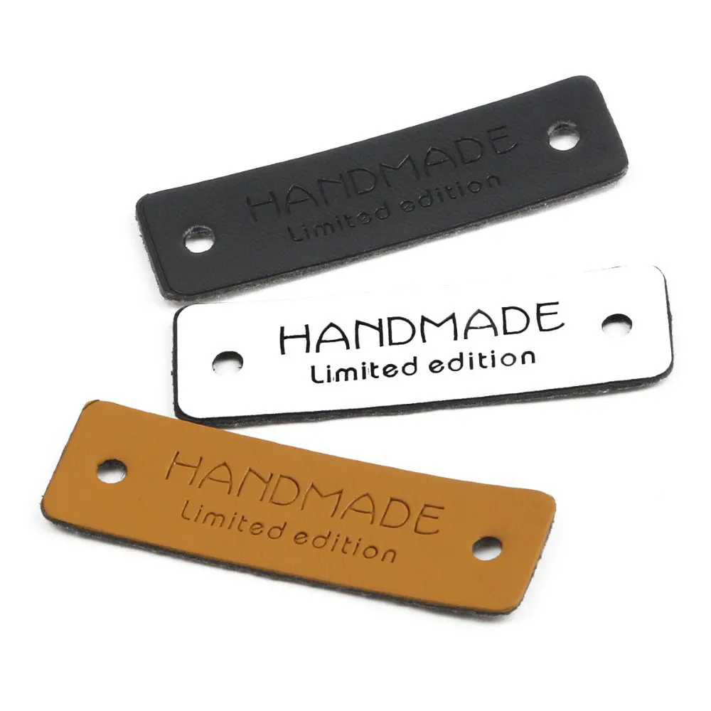 High Quality Garment Leather Patch Label Custom Logo Accessory Maker Sew on Custom Design Debossed Logo