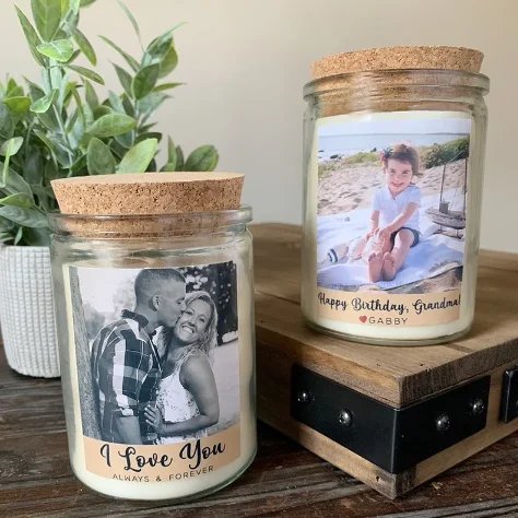 Hot Sell Wholesale Cheap Price Luxury Wedding Gift Christmas Decoration Custom Label Scented Candles in Glass Jar with Gift Box