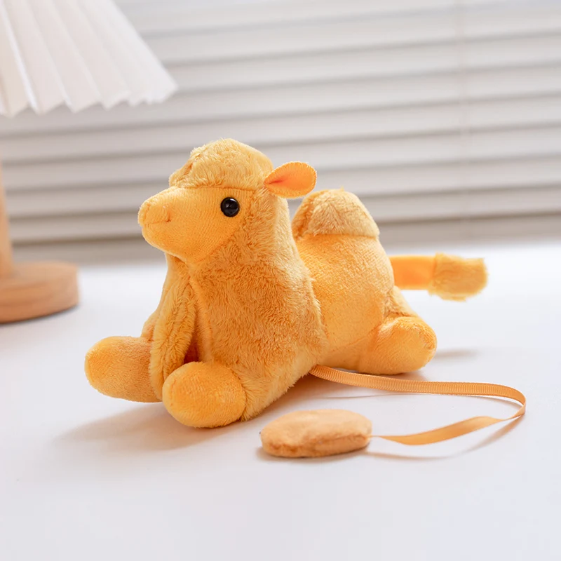 Magnetic Shoulder Plush Custom 15cm Cute Camel Toy Shoulder Standing Trendy Accessories Factory Sale Shoulder Plush