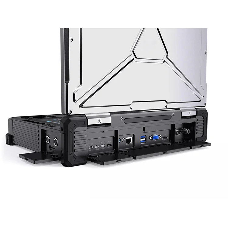 HD Handheld Remote Control Uav Ground Control Station support 8-channel video return with Dual Screen Display for UAV/Drone