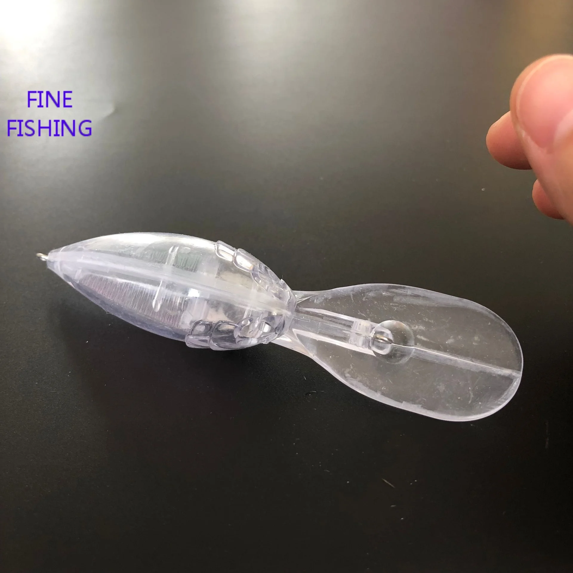 Unpainted fishing lure 120mm 19.2g blank crankbait lure body 8333#