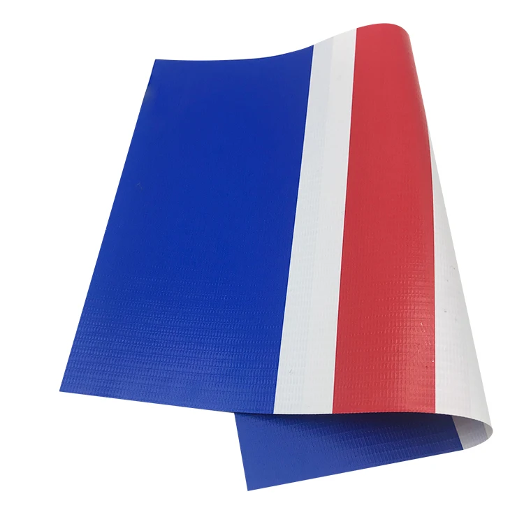 Carpet Design Tarpaulin Sunshade Mesh Material Pvc Striped Tarpaulin