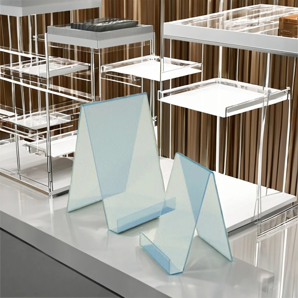 Factory Custom Clear PMMA Plexiglass Stand for Handphone Smartphone Clear Acrylic Cell Phone Holder Display Rack