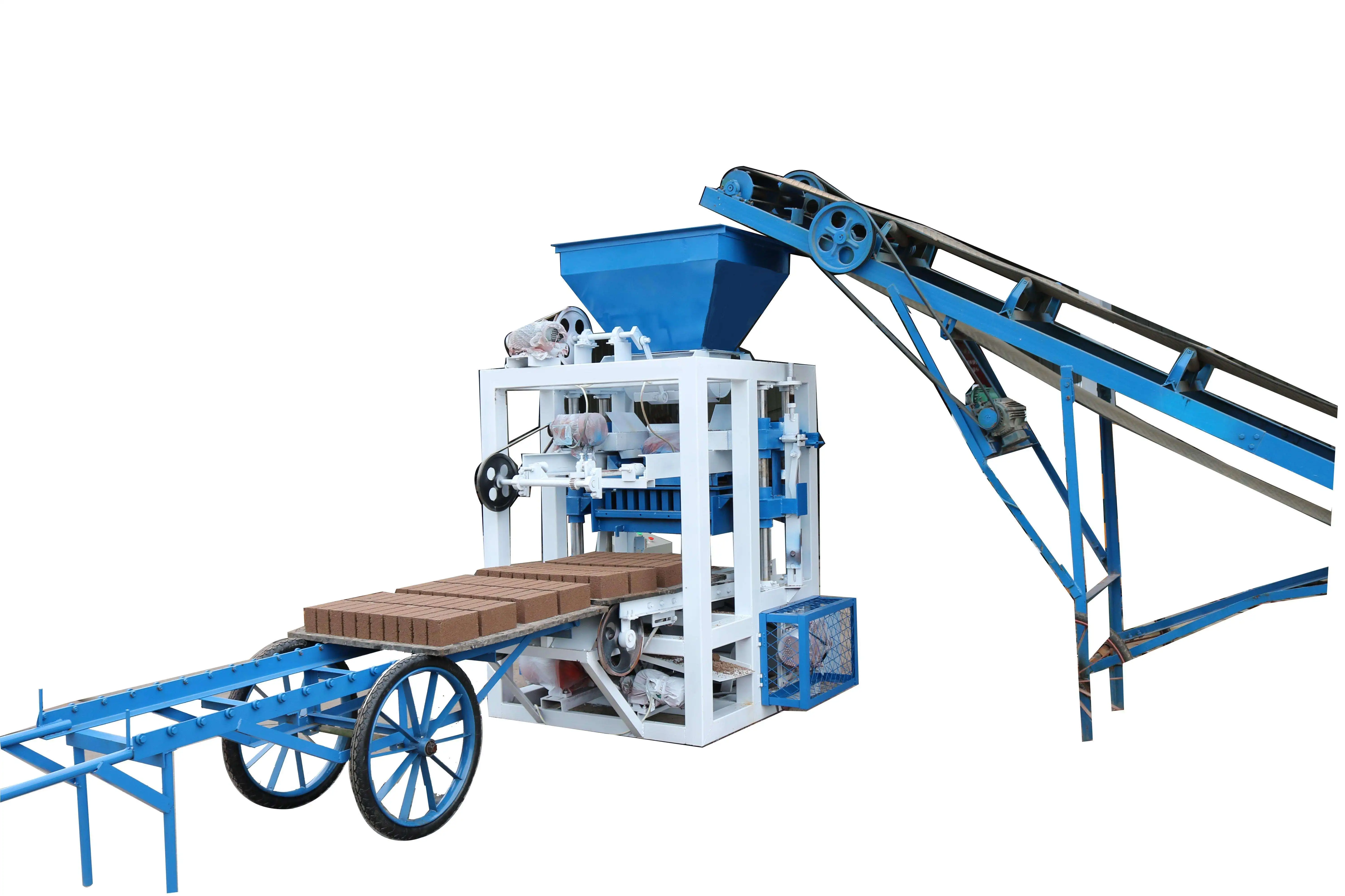 Wholesale low-cost hollow concrete factory small brick cement automatic manufacturing making machinery