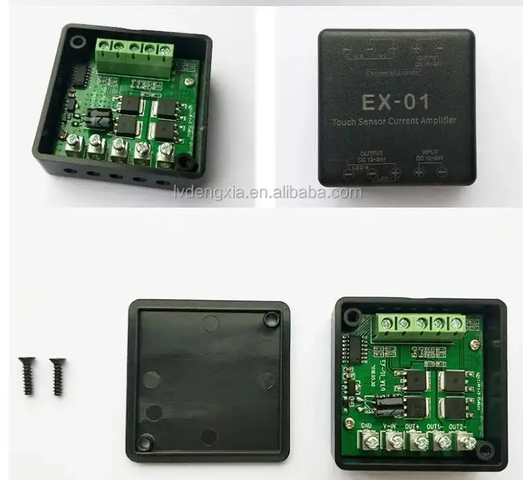 Усилитель тока с сенсорным датчиком