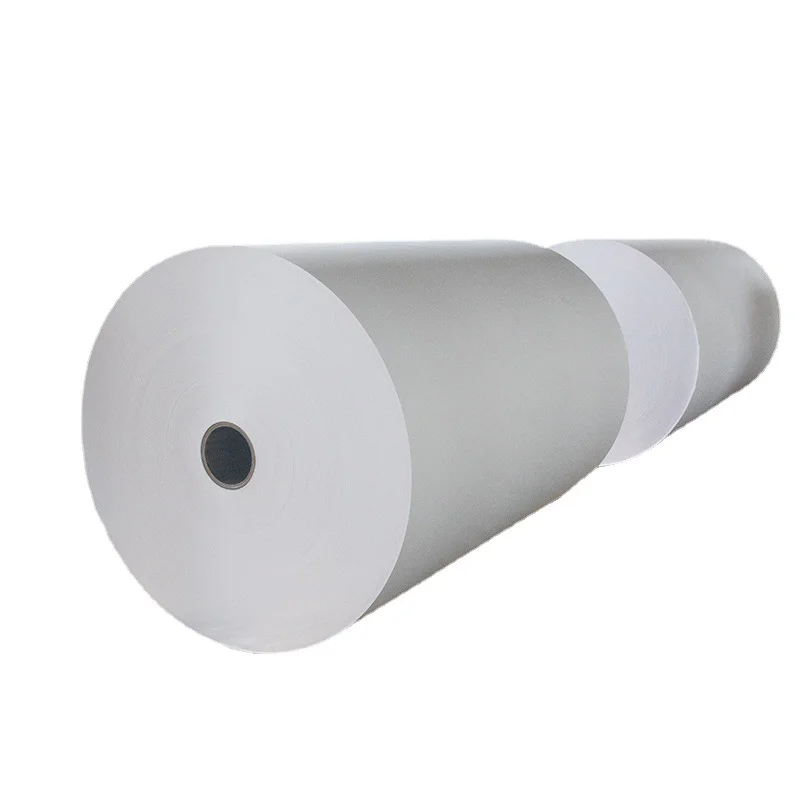 High Quality Virgin Wood Pulp Food Grade Unbleached Mg Kraft Paper Jumbo Roll Paper Sheet Pe Coated Paper