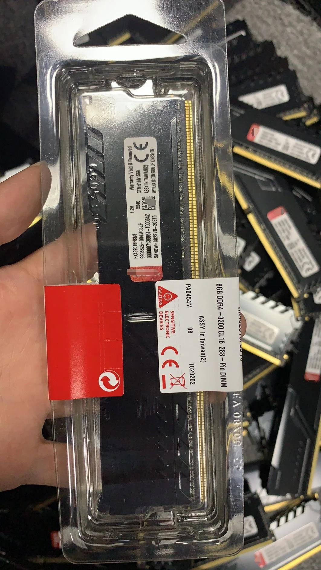 ddr4 8gb 3200mhz cl16 288pin pc ram ddr4 ram memories with Hyper cooler