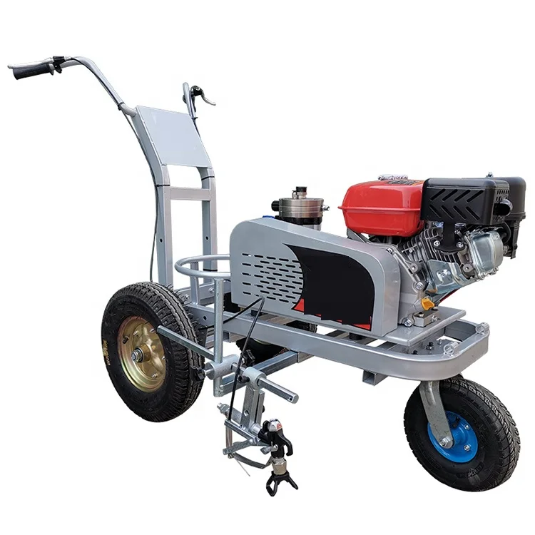 Steel Brush Cold Paint Remover Road Marking Removal Machine