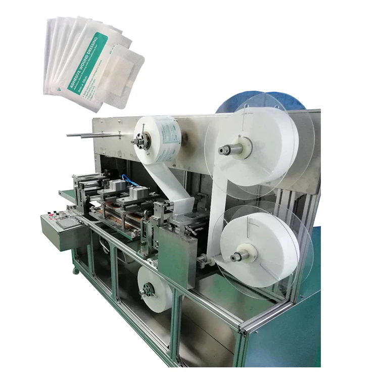 Fully Automatic Medical Dressing Paste,Surgical Wound Dressing Pad Packaging Machine