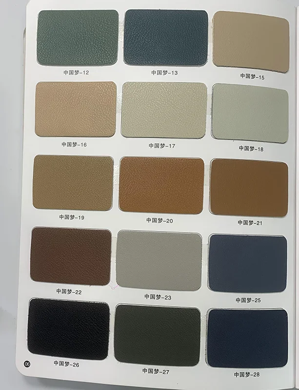 MICOOSON Eco Friendly Embossed Customize Black Microfiber Leather for Automotive