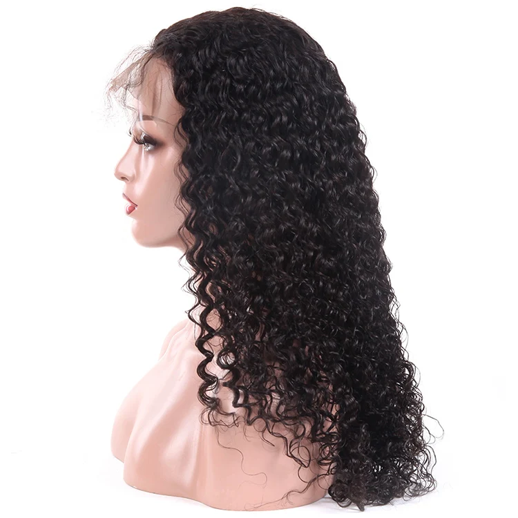 
Guangzhou Cheap Swiss Virgin Brazilian Jerry Curly Lace Wig Human Hair,Cheap 100 Real Natural Full Lace Brazilian Human Hair Wig 