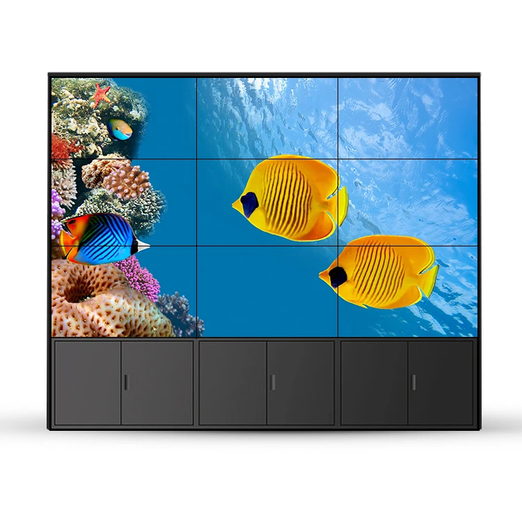 
Direct factory 2x2 2x3 4x2 advertisement multi lcd video wall display screens vertical monitor 55 inch videowall 