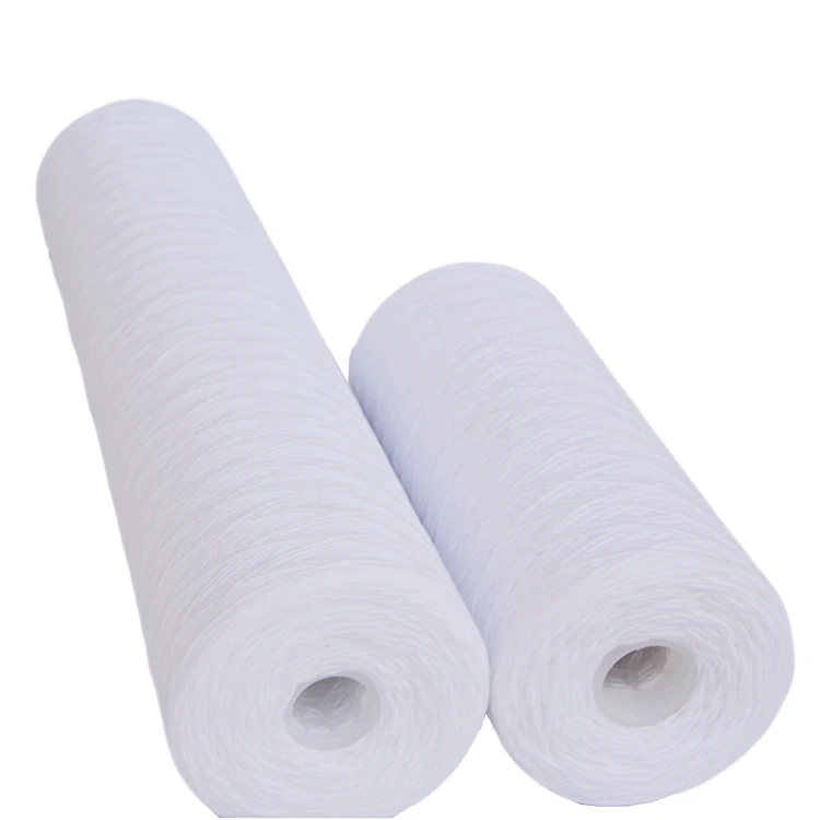 Sediment Osmosis Reverse String Wound Cartridge Filters For Drinking Water Purification Cartridges