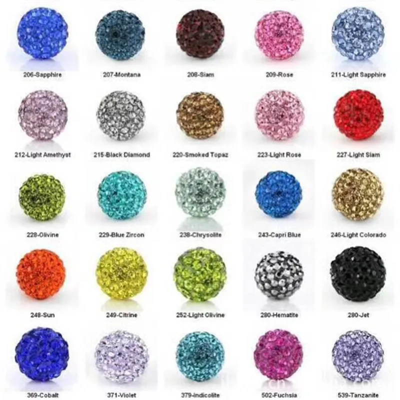 JC Crystal Wholesale 10mm Crystal Rhinestone disco ball
