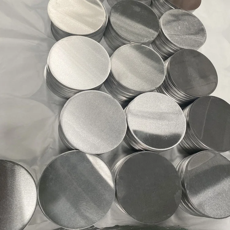 Factory customize Coated Aluminum Sheets Round Disks Circle Blank for sublimation aluminum circle