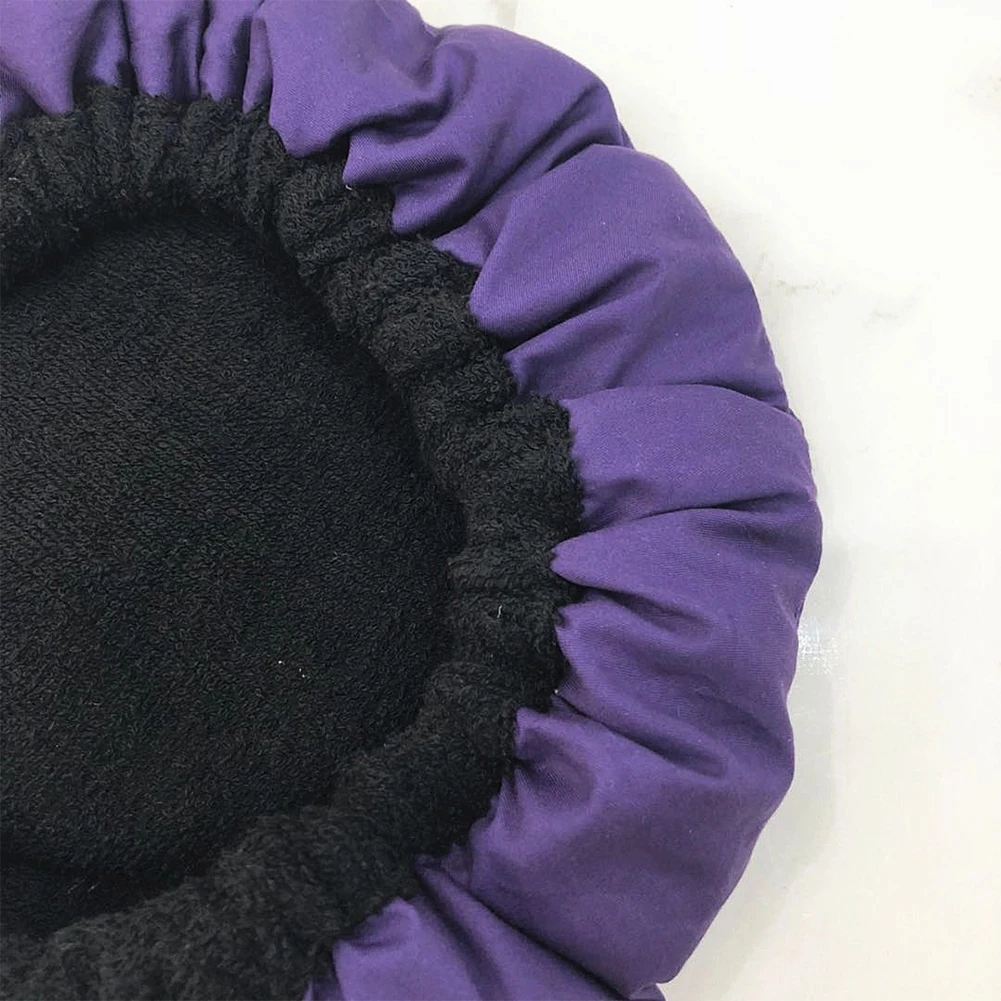 2021 best-selling product Deep conditioning hot cap reusable Cordless linseed steamer deep conditioning hot cap microwaveable