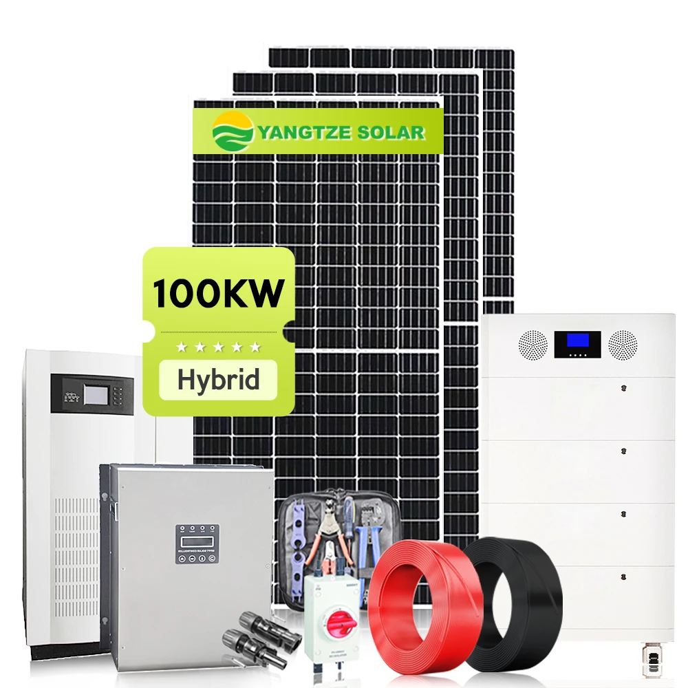 100kw complete kit off grid solar power system biggest solar power generator commercial