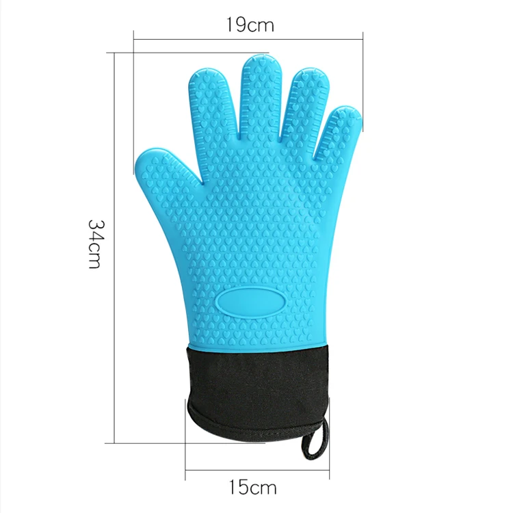 
High Quality New Silicone Gloves Oven Mitt Gloves Cheap Price Kitchen Cooking Heat Resistant Kitchen Gloves for Sale 