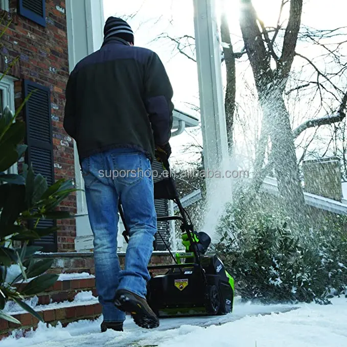 New Arrivals Hand Held Rechargeable Cordless Battery Powered Automatic Cordless Electric Snow Thrower
