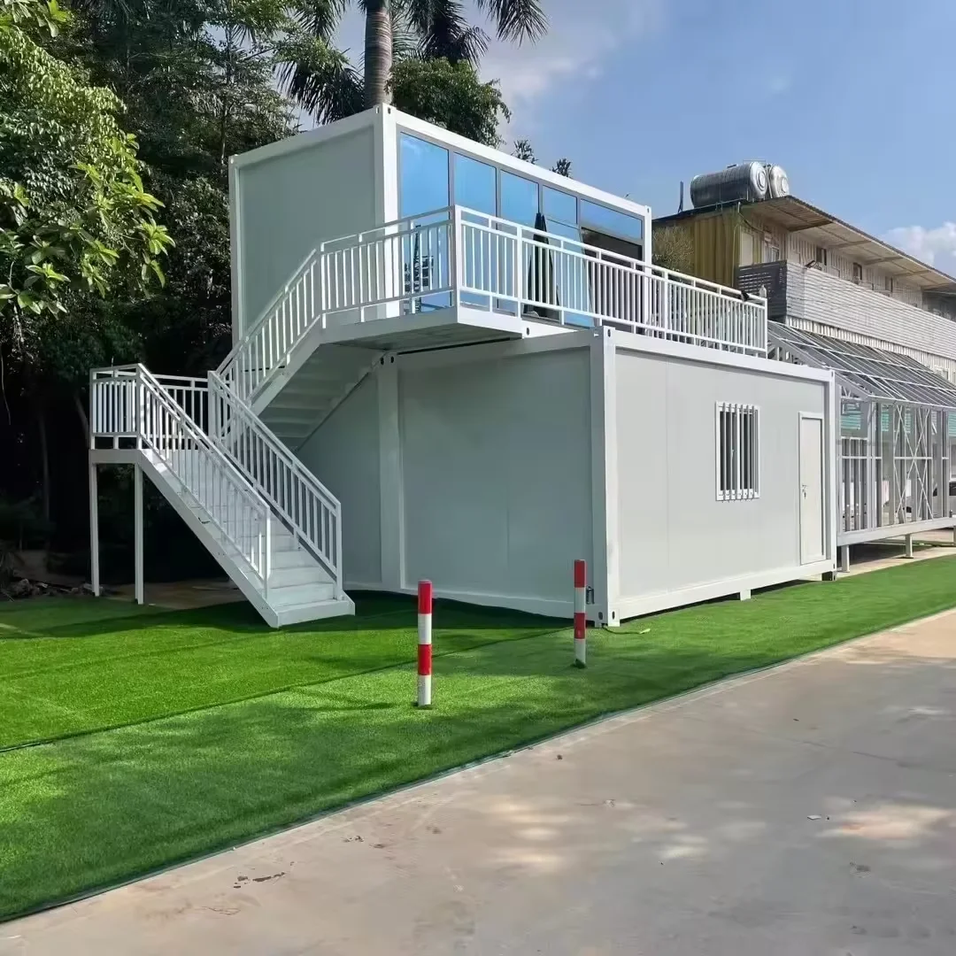 China 20FT/40FT Modern Luxury Expandable Folding Shipping Prefab Steel Villa Portable Mobile Tiny Living Container Home House