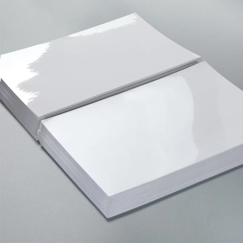 20 Sheets 8.5x11 For Inkjet Print Clear Waterproof Vinyl Stickers Inkjet Transparency Film