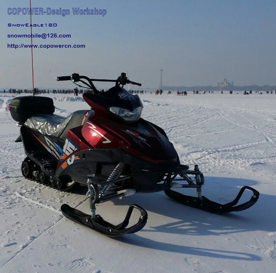
SnowEagle180 snowmobile skidoo,snowmobile 600cc,small snowmobile rubber tracks for sale(Direct factory) 