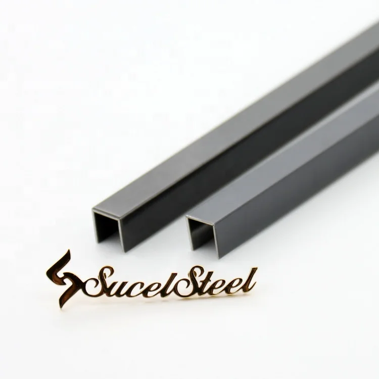 U02 Good Prices Foshan Stainless Steel C U T Z Proile Channel And Special Custom Size Channels