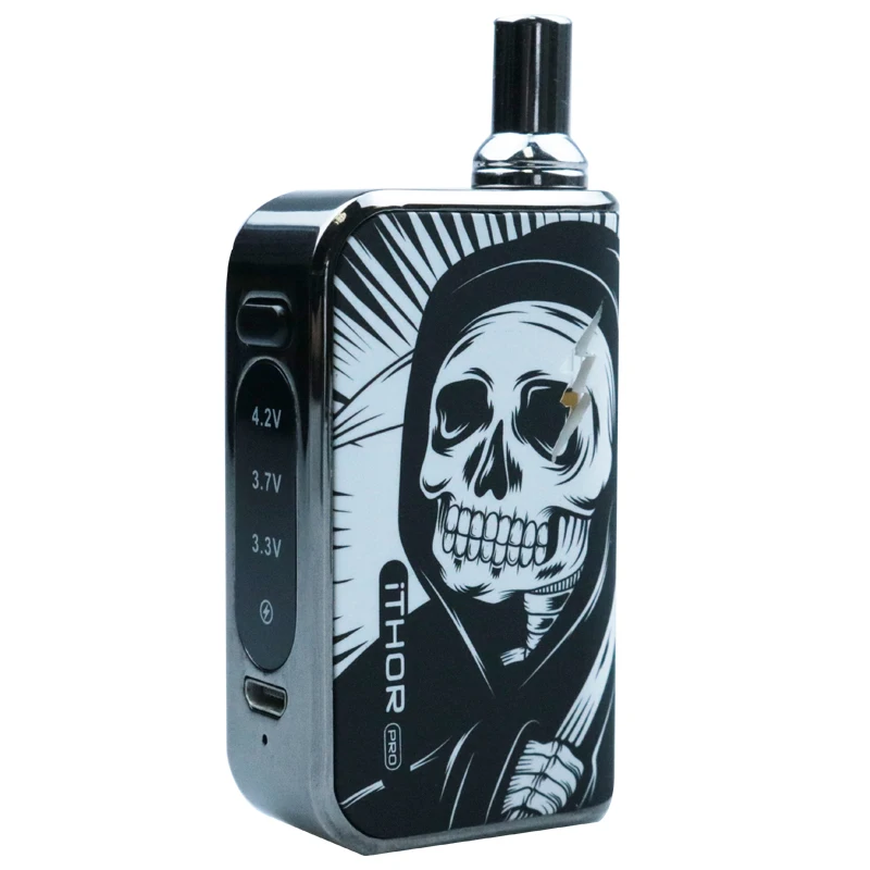  2019 лучшее качество Пользовательский логотип oem 510 Thread CBD Vape Pen аккумулятор вапорайзер пустой катушечный картридж ZTCSmoke Ithor PRO box Mod