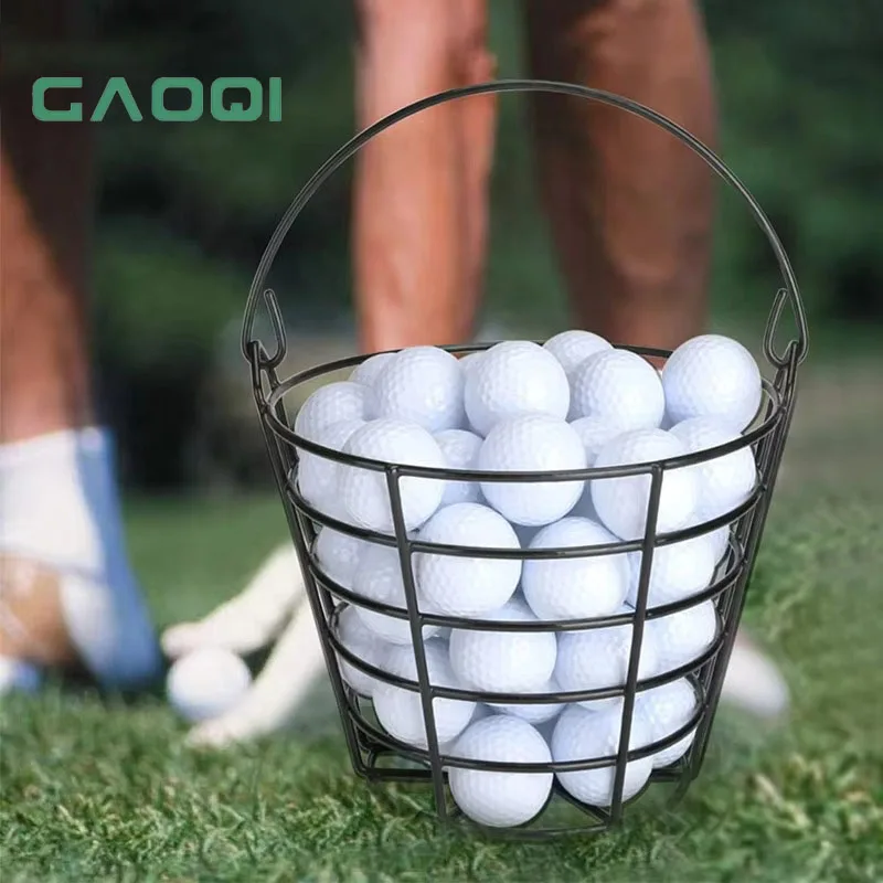 Durable Plastic Golf Ball Storage Basket Eco-Friendly Golf Ball Container for Driving Ranges