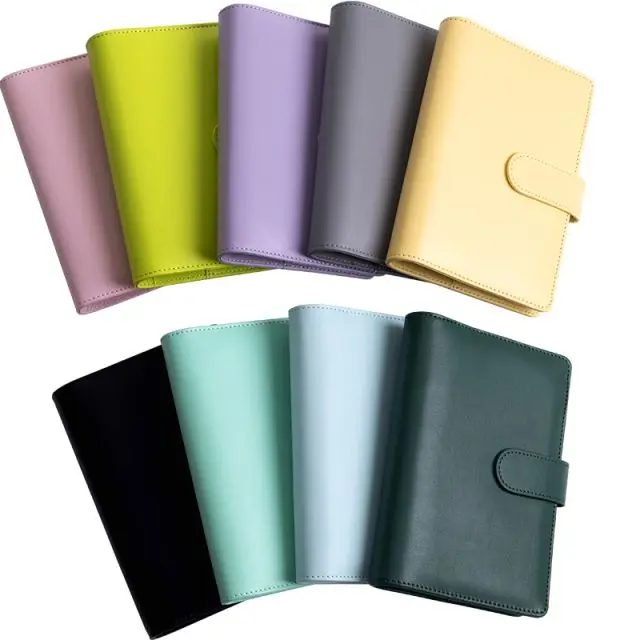 Budgeting Cash Envelopes Binder for Saving Money With Cash Money Envelopes for Cash Leather A6 Budget Binder