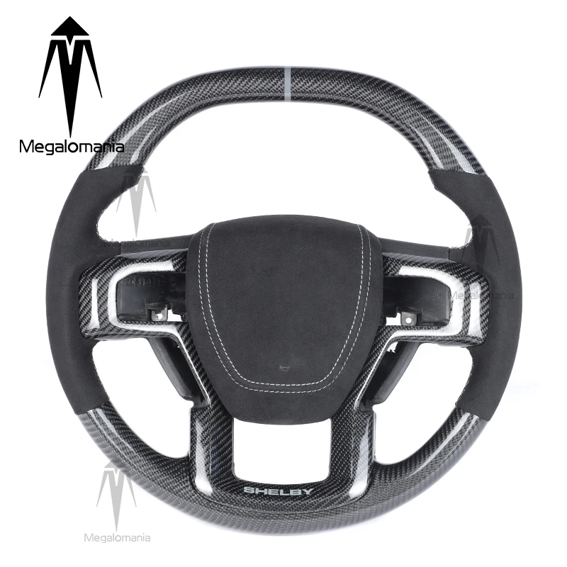 Fit For Ford Ranger Ford Raptor F150 F-150 SVT Carbon Fiber Steering Wheel