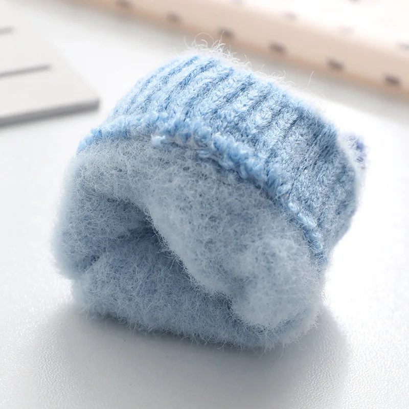 BESTELLA Multicolor Mini Cute 3D Bear Children Thicken Gloves Color Match Warm Snow Kids Gardening Winter Gloves for Kid