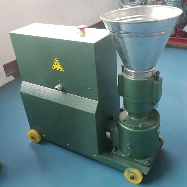 KL120C 3 kw three phase forage poultry feed pelletizer pellet mill making machine